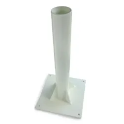 Platine de terrasse pour mât de pavillon d.60 mm