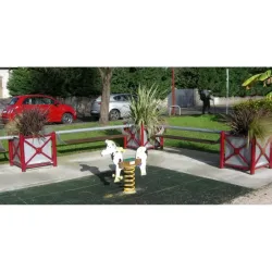 Banc Jardi-Banc à fixer entre 2 jardinières Serem