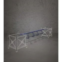 Support vélos à fixer sur jardinière - Jardivélo