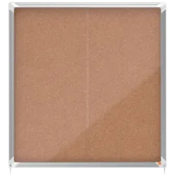 Vitrine murale d'intérieur avec porte coulissante - Nobo premium