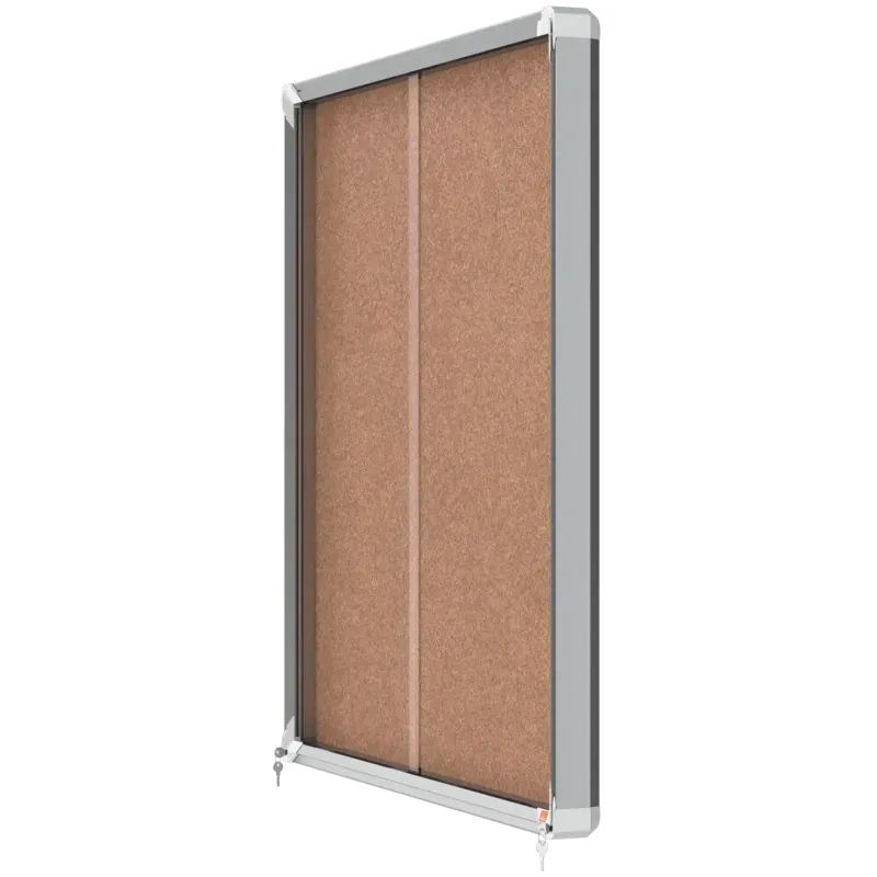 Vitrine murale d'intérieur avec porte coulissante - Nobo premium