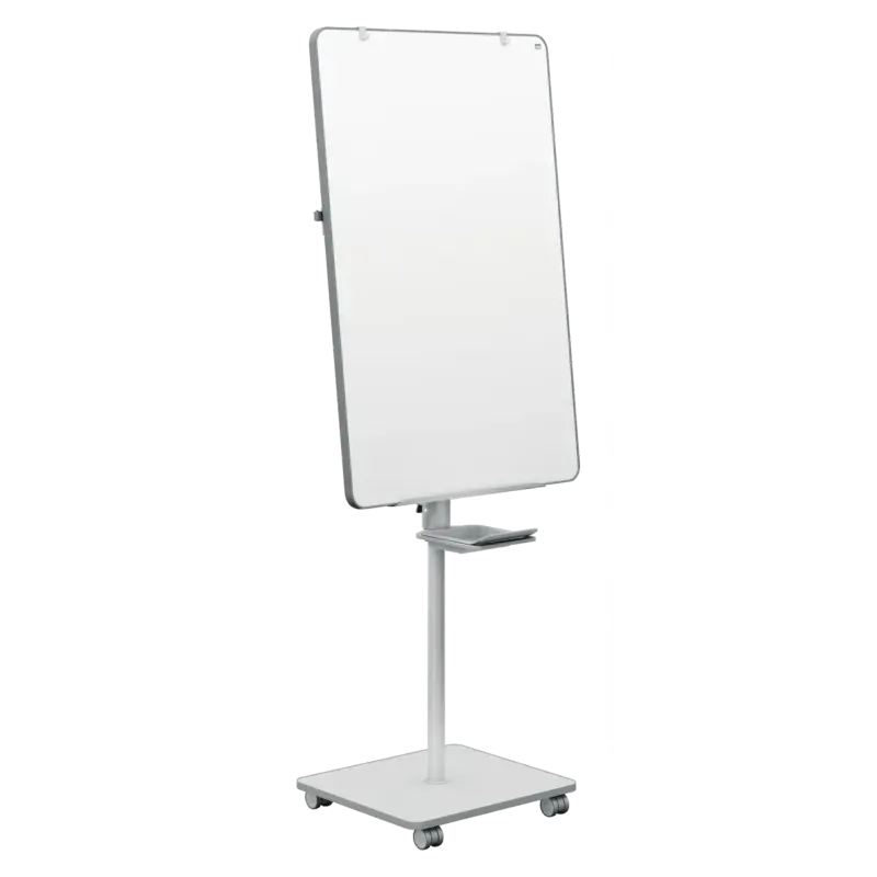 Chevalet mobile blanc magnétique