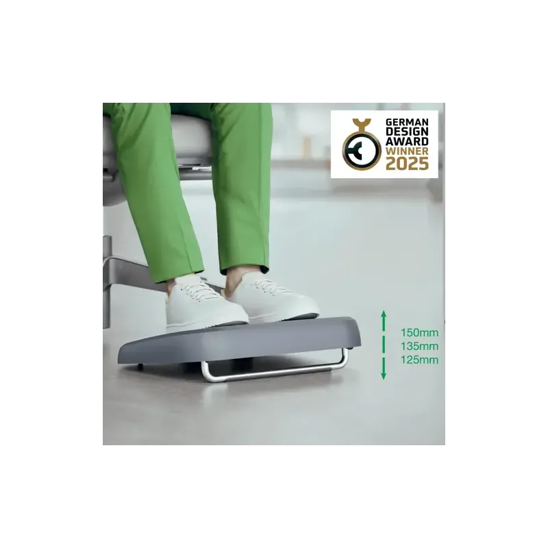 Repose-pieds en plastique recyclé réglable