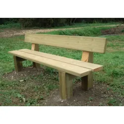 Banc en bois Campagnard