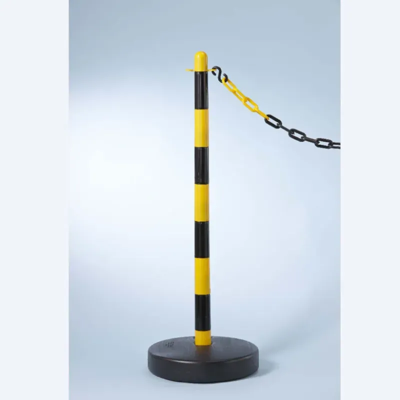 Potelet plastique sur coupelle ronde à lester