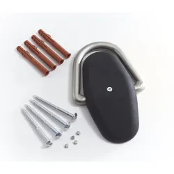 Sabot d'ancrage pour engin mobile avec anneau antivol