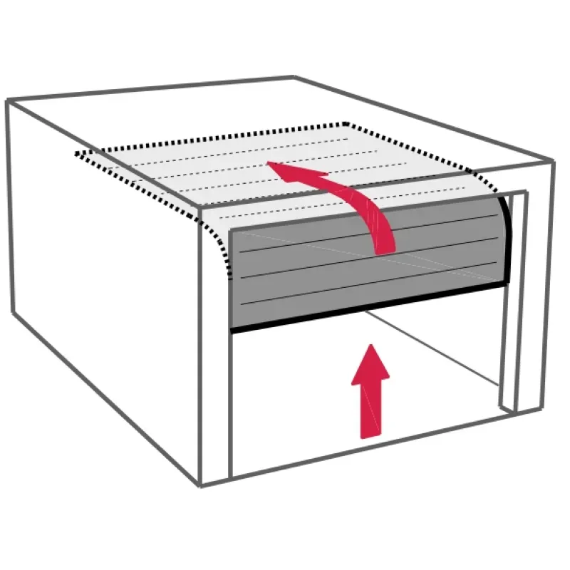 Kit antivol pour porte de garage à ouverture verticale