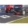 Poteau flexible pour parking