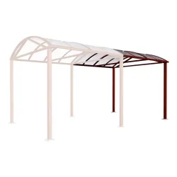 Abri extérieur Voûte &quot;L&quot; Procity avec ou sans bardage