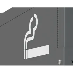 Logo à coller pour abri fumeurs