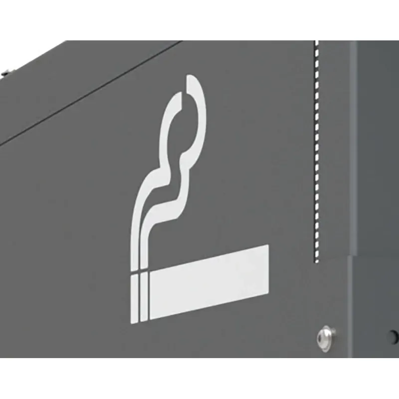 Logo à coller pour abri fumeurs