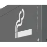 Logo à coller pour abri fumeurs