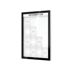 Vitrine Edge ép. 80 mm