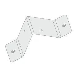 Platines Procity sur poteau ou murales pour cendrier- lot de 2