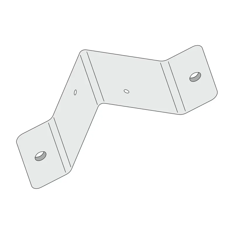 Platines Procity sur poteau ou murales pour cendrier- lot de 2