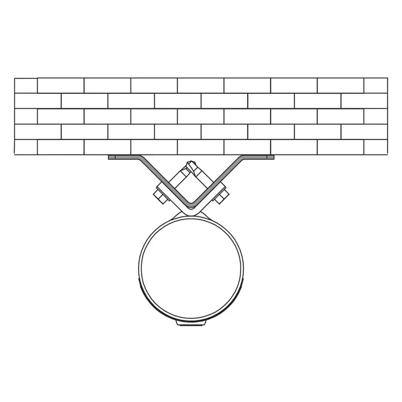 Platines Procity sur poteau ou murales pour cendrier- lot de 2