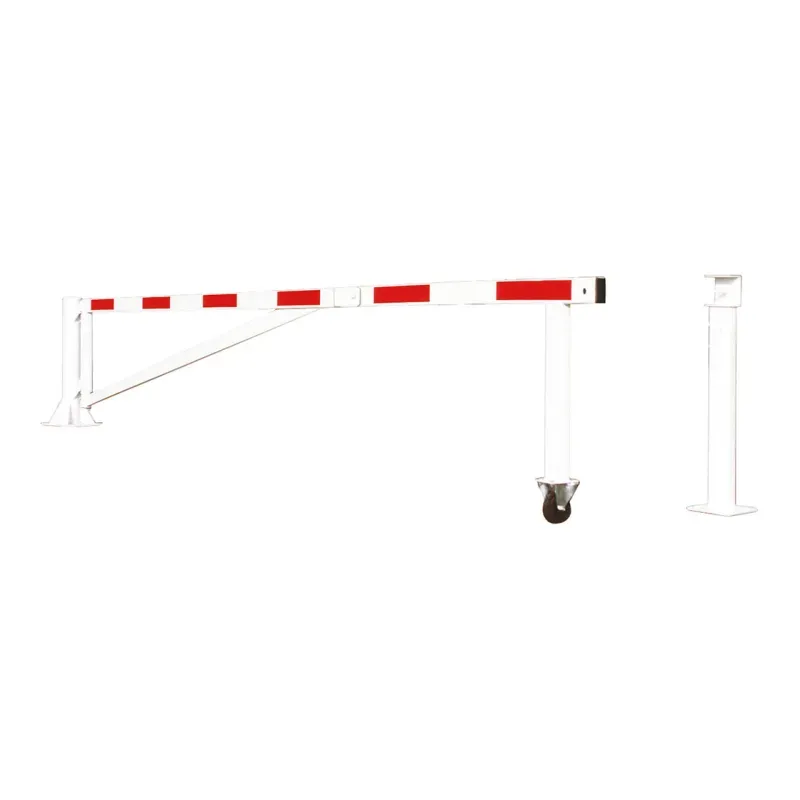 Poteau de réception pour barrière pivotante