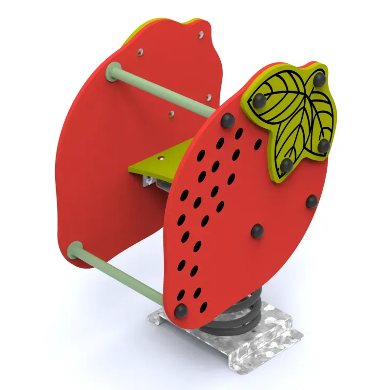 Jeu à ressort Fraise - 1 enfant pour collectivités