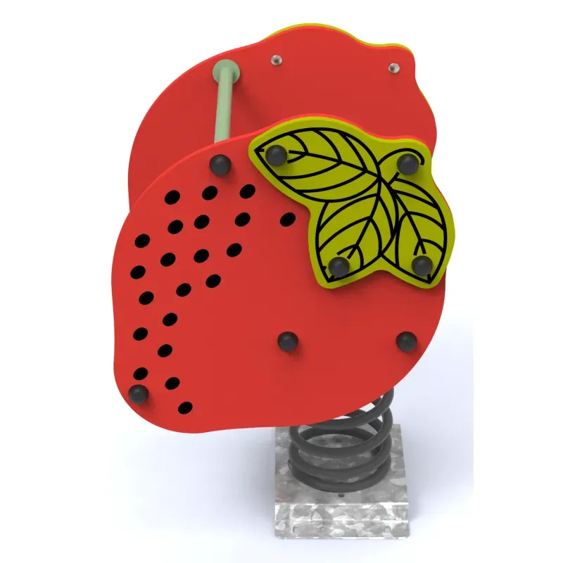Jeu à ressort Fraise - 1 enfant pour collectivités