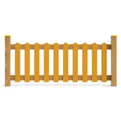 Clôture & portillon pour Structure de jeux - Arcachon