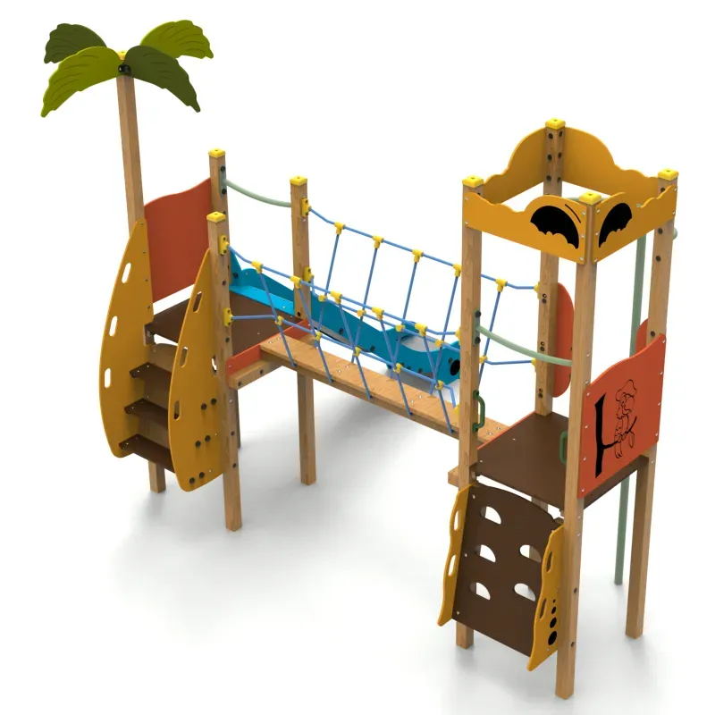 Jeu extérieur l'île aux trésor pour collectivités