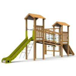 Aire de jeux bois Selaya