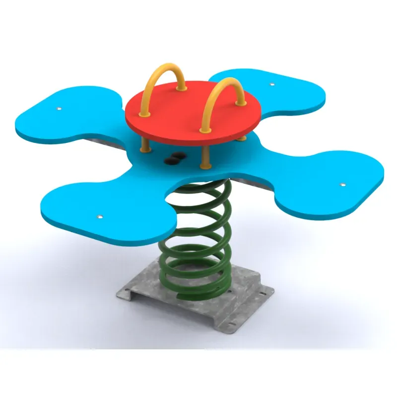 Jeu sur ressort Trefle - 4 enfants