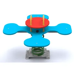 Jeu sur ressort Trefle - 4 enfants