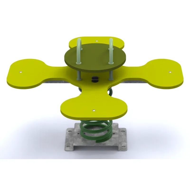 Jeu sur ressort Trefle - 4 enfants