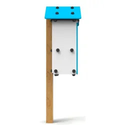 Boîte à livres enfants inclusive PMR - Oiseaux