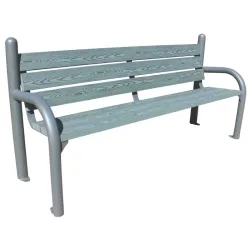 Poubelle d'extérieur éco-composite Plus