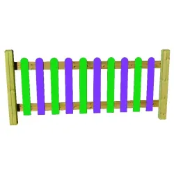 Clôture &amp; portillon pour parc et aire de jeux - Arcachon