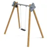 Balançoire bois Plata siège plat PM733/H/S/C Manufacturas Deportivas