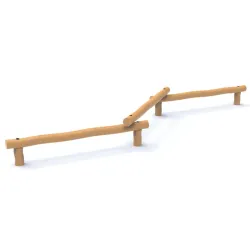 Poutres d'équilibre bois de Robinier PM712RO Manufacturas Deportivas