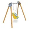 Balançoire bois 1 siège inclusif PM738/H/S/C Manufacturas Deportivas