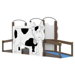 Structure de jeux Passerelle inclusive Bou Patufet