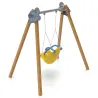 Balançoire bois 1 siège inclusif PM738/H/S/C Manufacturas Deportivas