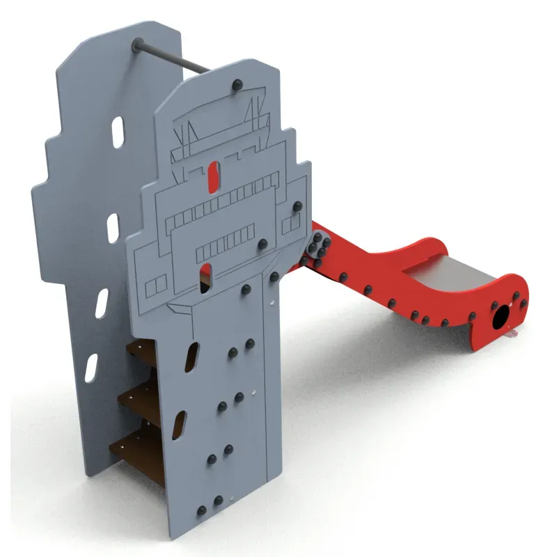 Toboggan Tour de Controle d'Aéroport PM765AE - Hauteur 90 cm