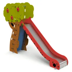 Toboggan Pommier - Hauteur 120 cm - Enfants de 1 à 6 ans