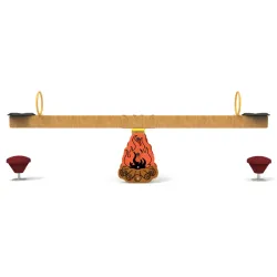 Balançoire à bascule Feu de Camp PM840/TM Manufacturas Deportivas