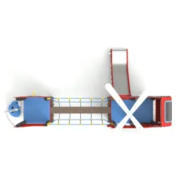 Structure de jeux PM871TM L'Hélicoptère Manufacturas Deportivas