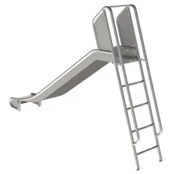 Toboggan inox - Hauteur 150 cm