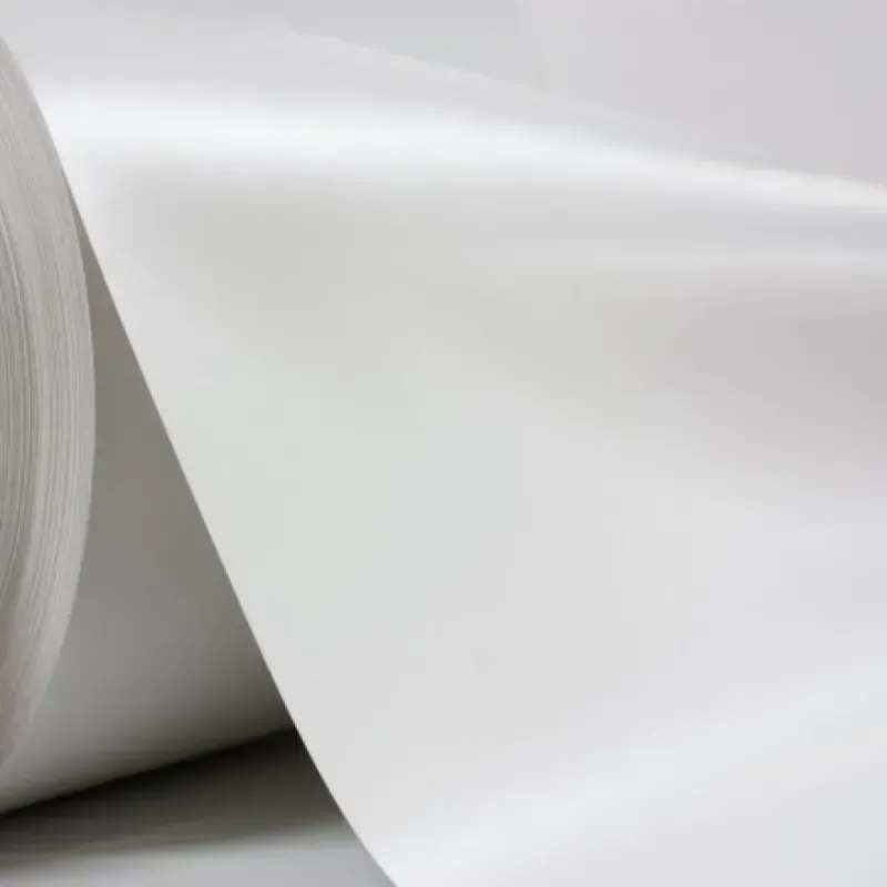 Bâche PVC ignifuge M1 blanche - Protection et décoration