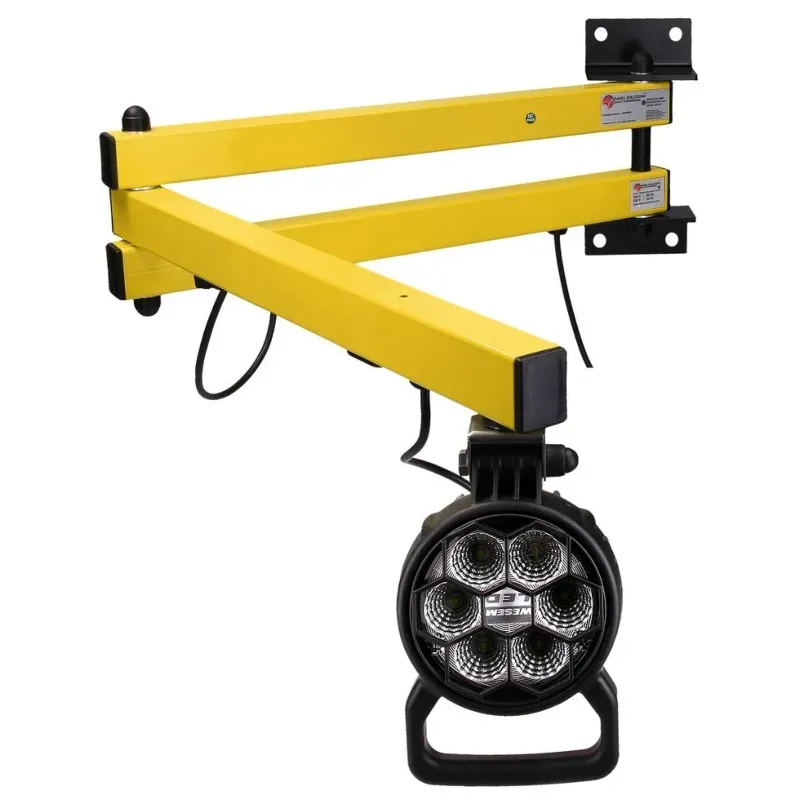 Projecteur de quai led 24V sur bras articulé