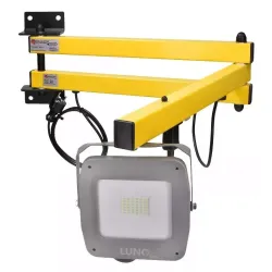 Projecteur de quai à leds sur bras articulé 230V