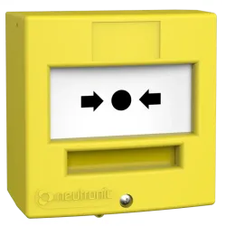 Déclencheur manuel de couleur &quot;SANS MARQUAGE&quot; universel 1 contact