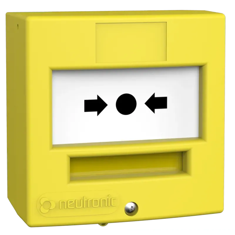 Déclencheur manuel de couleur &quot;SANS MARQUAGE&quot; universel 1 contact