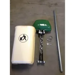 Poubelle de ville plastique 50 litres