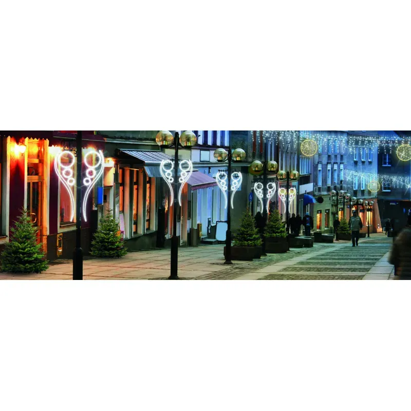 Décor lumineux de Noël extérieur