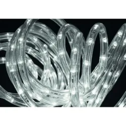 Guirlande extérieure Noël avec néon